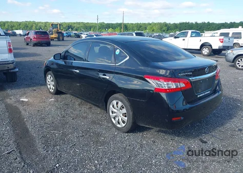2015 Nissan Sentra S z USA, uszkodzony, nr VIN 3N1AB7AP8FY288953